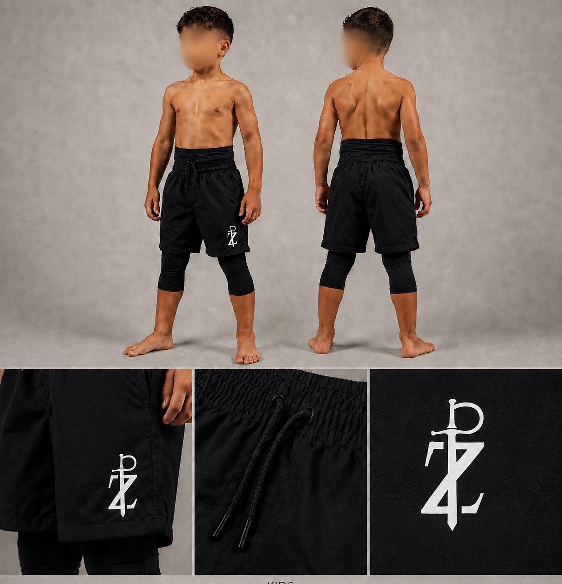 PURE ZEAL Kids Performance Shorts